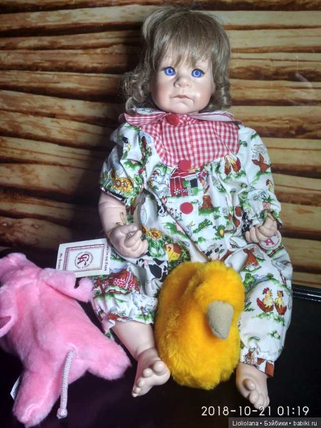 Виниловая малышка Dawn на ферме от Julie Good Kruger. #129/500. Рассрочка