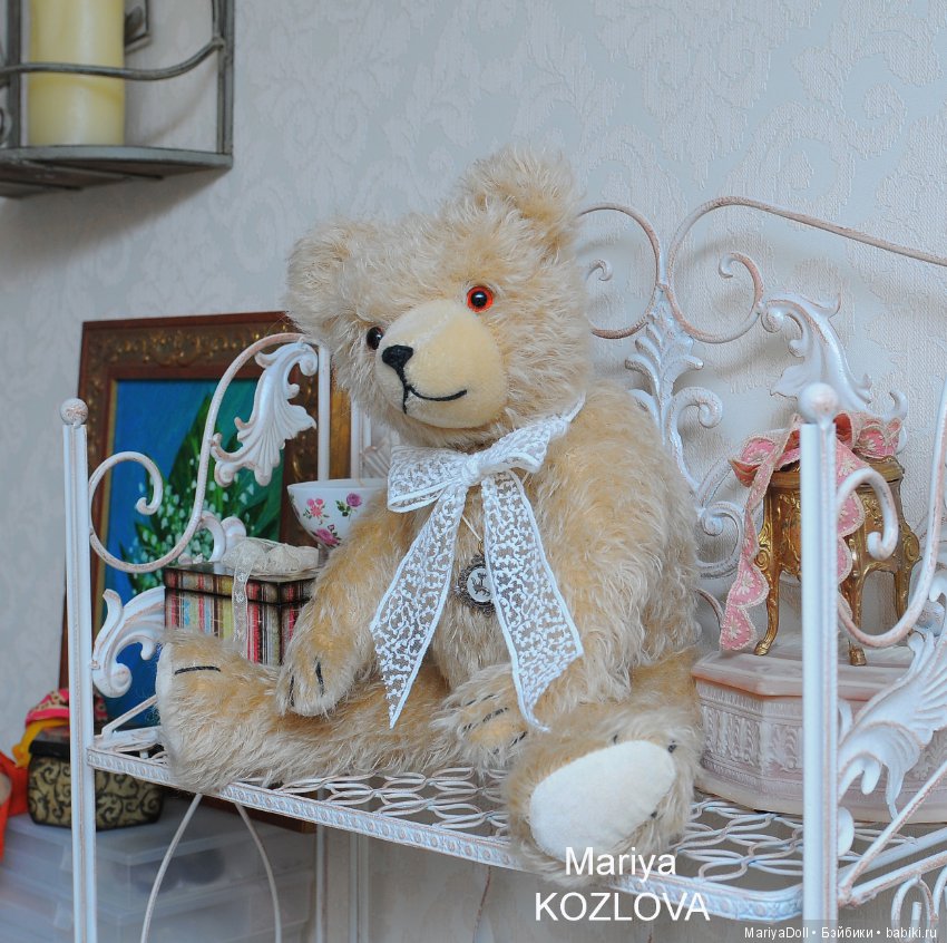 Выкройка Большого 50см Антикварного Мишки Тедди Традиционного Немецкого Медведя 1930г (фото 7)