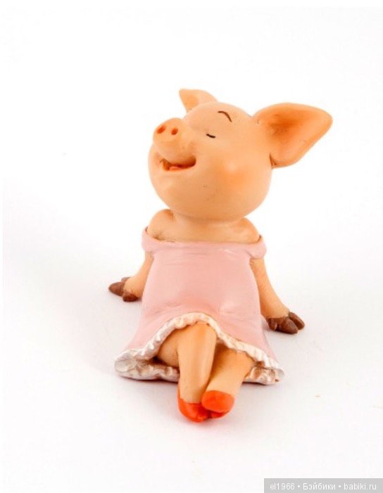 Статуэтка - Коллекционная статуэтка довольная свинка купить в Шопике |  Оренбург - 409897