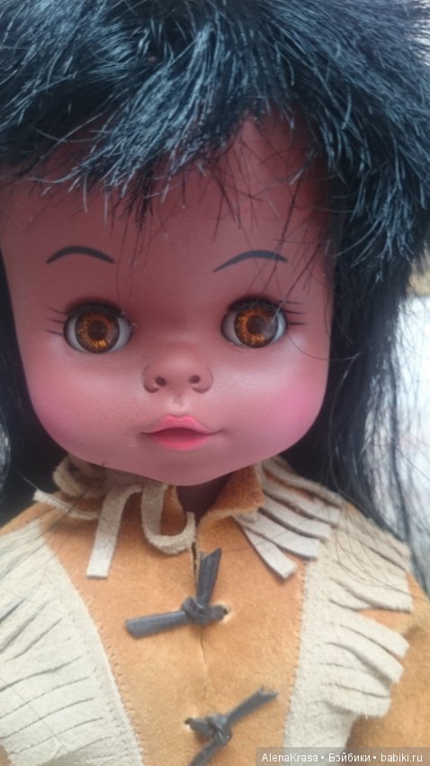 Кукла индеец Канада — Винтажные куклы и игрушки детства (фото 4)