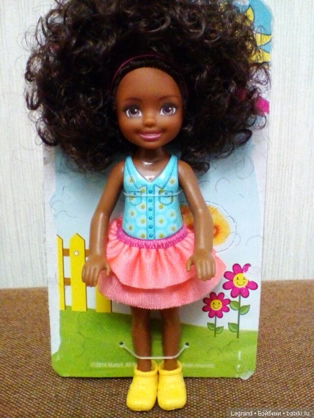 Челси афро из Barbie Club Chelsea, Mattel (фото 5)