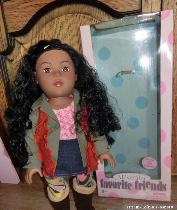 Кукла мулатка Madame Alexander 2009г. серия Favorite Friends 18'' (фото 7)