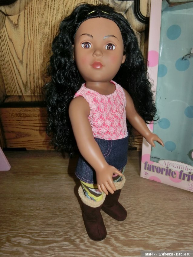 Кукла мулатка Madame Alexander 2009г. серия Favorite Friends 18'' (фото 2)