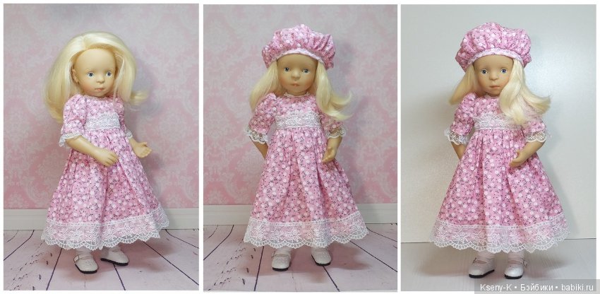 Журнал по шитью одежды для кукол Минуш/Minouche «Маленькая барышня. Летние прогулки» (фото 10)