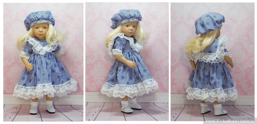Журнал по шитью одежды для кукол Минуш/Minouche «Маленькая барышня. Летние прогулки» (фото 6)