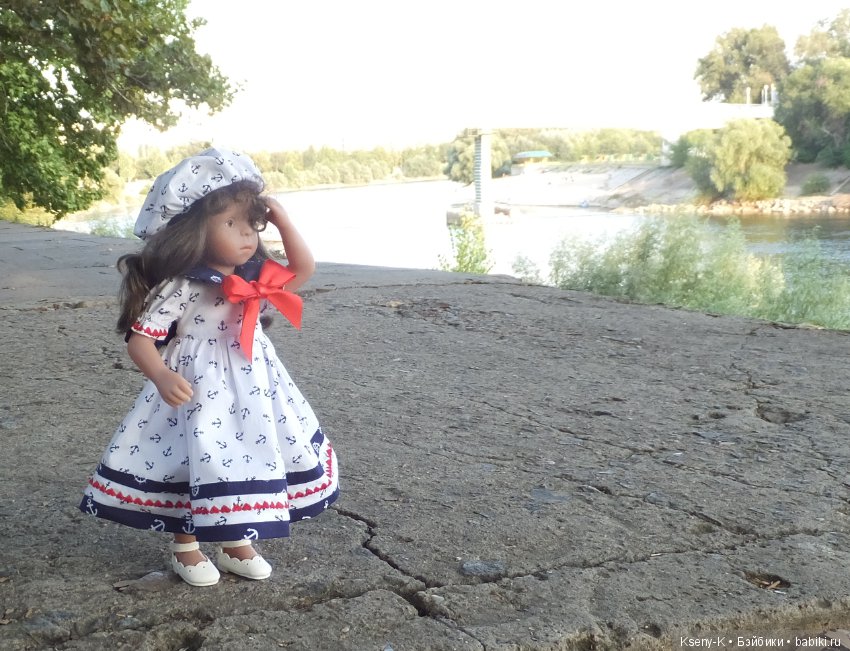 Журнал по шитью одежды для кукол Минуш/Minouche «Маленькая барышня. Летние прогулки» (фото 3)