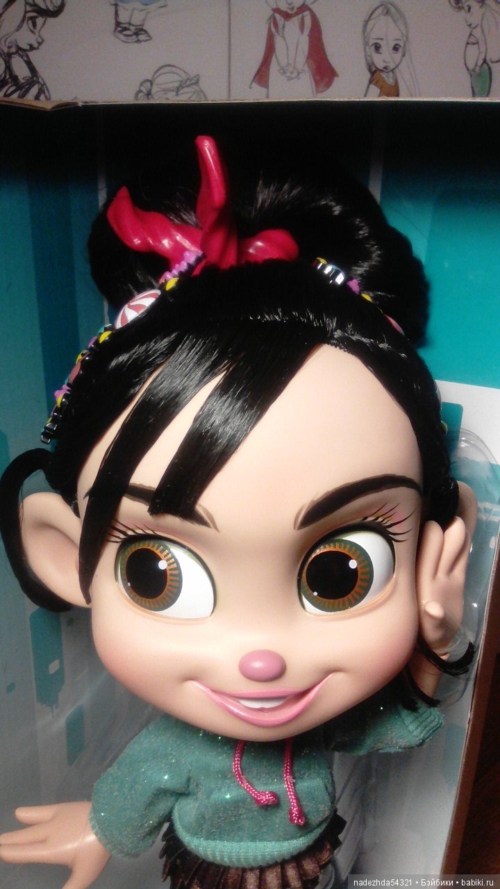 Говорящая кукла Ванилопа Disney - Ральф против интернета (фото 4)