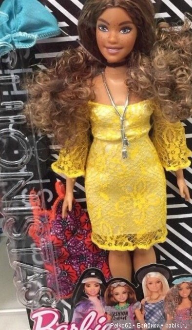 Игровая кукла - Барби пышка Fashionistas 85 купить в Шопике | Саратов ...