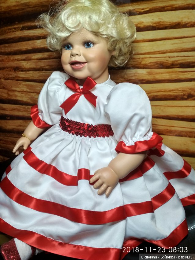 Большая виниловая красотка Либерти от Virginia Turner. Рассрочка (фото 4)