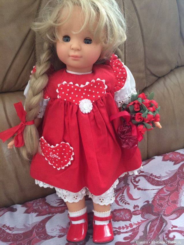 Кукла Gotz 45 см производство Германия в родном ауфите