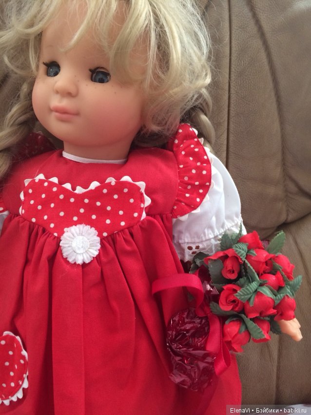 Кукла Gotz 45 см производство Германия в родном ауфите (фото 2)