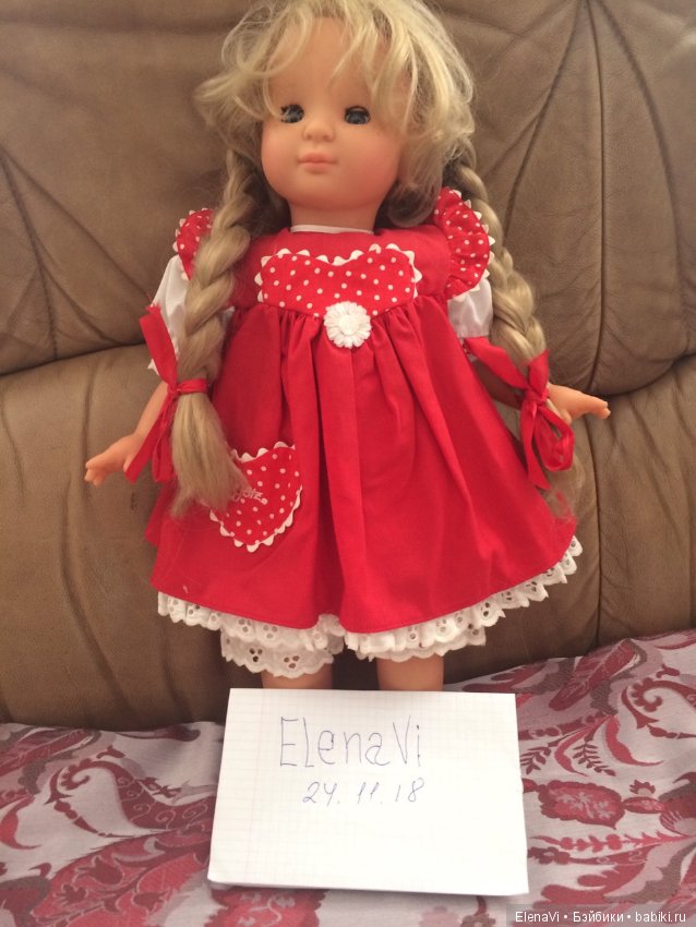 Кукла Gotz 45 см производство Германия в родном ауфите (фото 3)