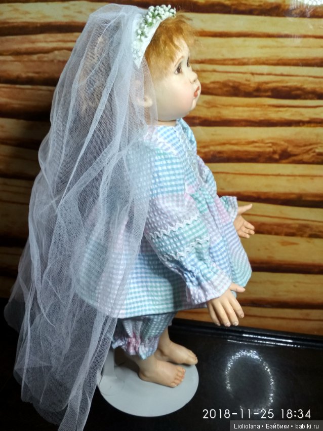 Редчайшая фарфоровая(резин) кукла от AADA Обещание.#1/5. Рассрочка (фото 8)