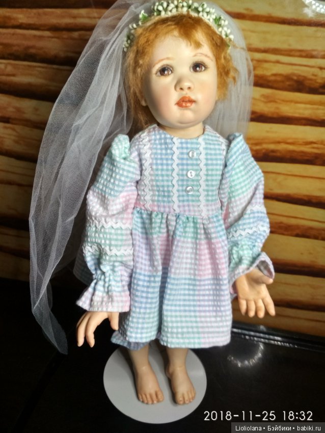 Редчайшая фарфоровая(резин) кукла от AADA Обещание.#1/5. Рассрочка