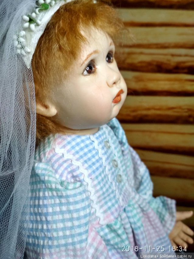 Редчайшая фарфоровая(резин) кукла от AADA Обещание.#1/5. Рассрочка (фото 5)