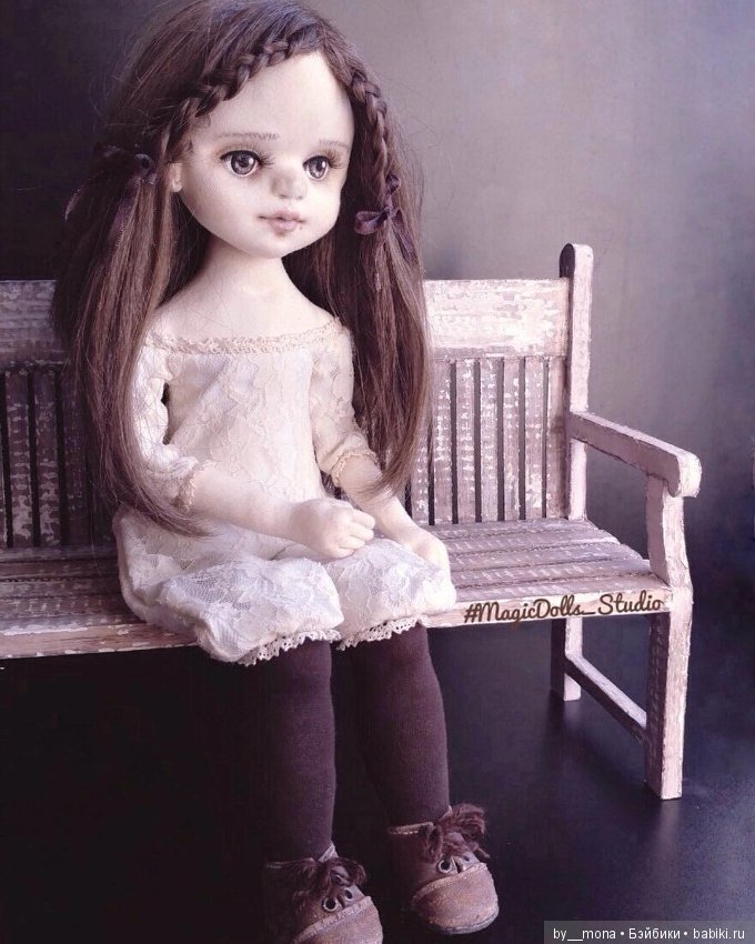 Авторская коллекционная текстильная кукла ручной работы (фото 10)