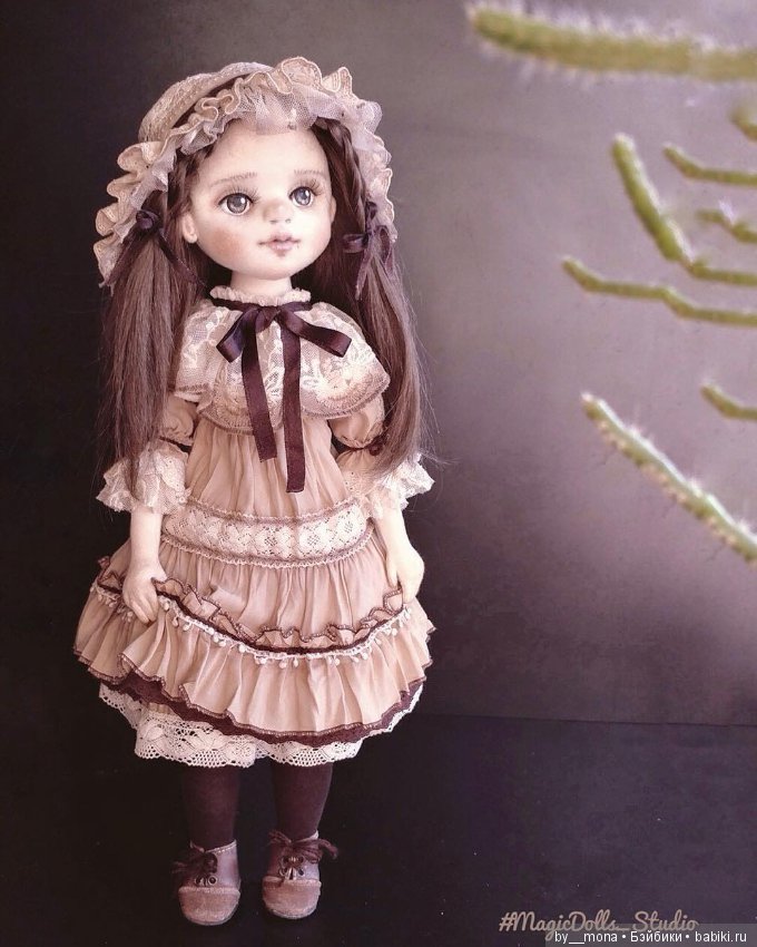 Авторская коллекционная текстильная кукла ручной работы