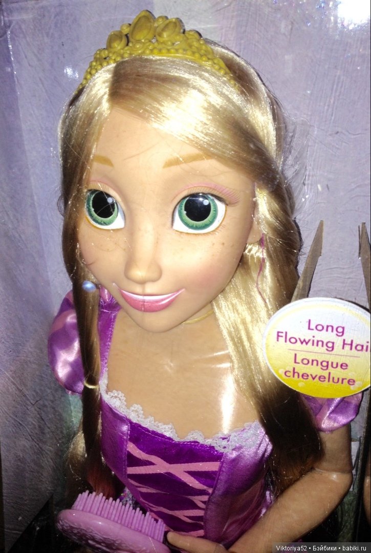 Рапунцель огромная 81 см, полностью шарнирная, новинка 2018 г. Дисней (фото 9)