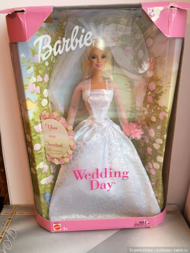 wedding day barbie 2002