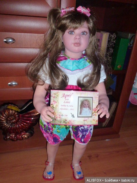 Реборн Милана из лимитированного молда April by Andrie Stoete (фото 2)
