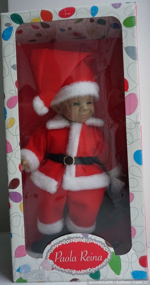 Кукла характерная "Paola Reina" 🌲 "Санта - Клаус" (фото 4)