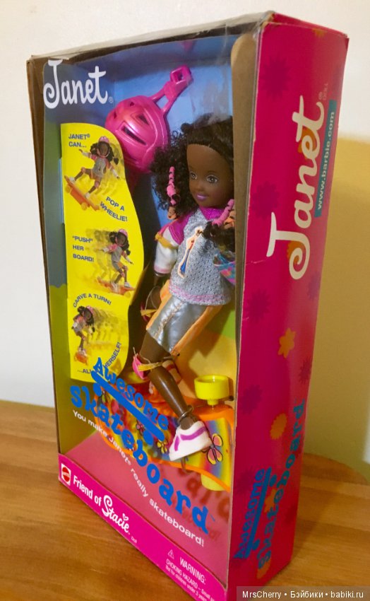 Дженет на скейте/ Janet awesome skateboard (фото 3)
