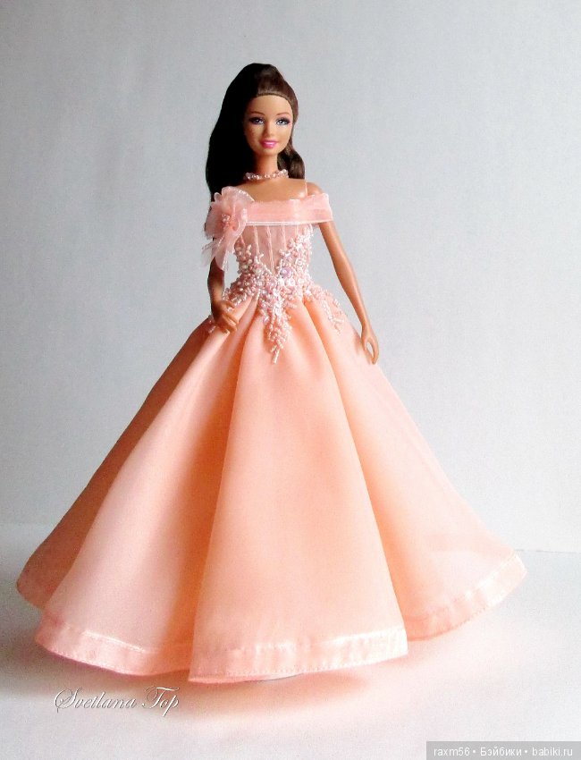 Платья для Барби и других кукол своими руками