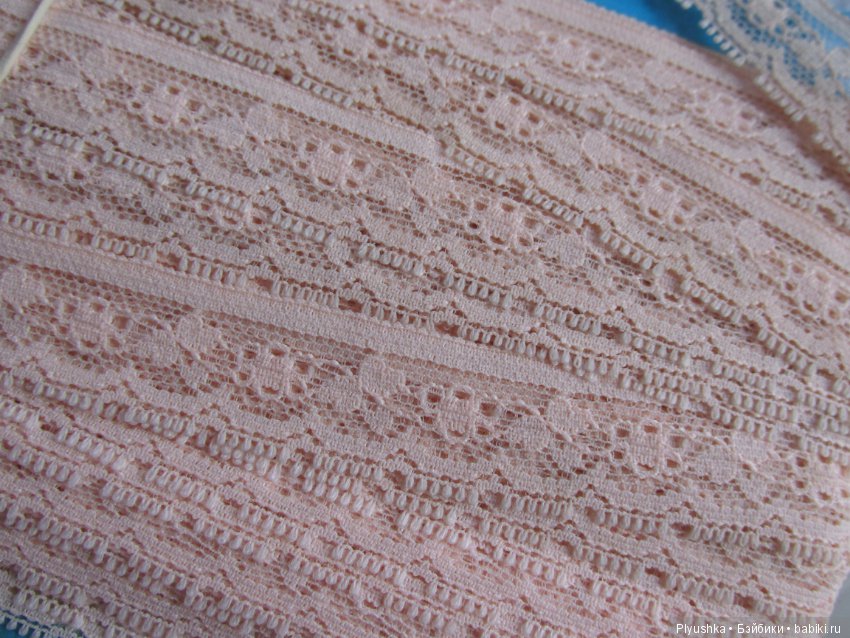 Узкие винтажные французские кружева (фото 9)