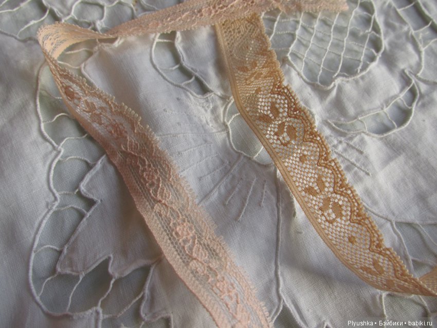 Узкие винтажные французские кружева (фото 2)