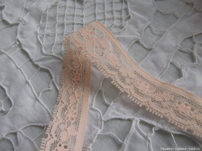 Узкие винтажные французские кружева (фото 8)