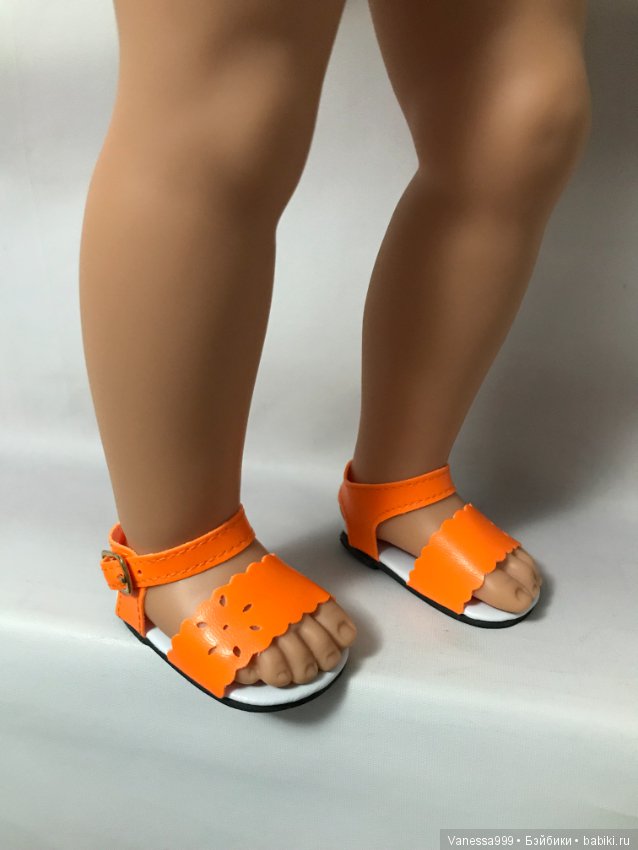 Босоножки для кукол Gotz 42-50 см,American Girl