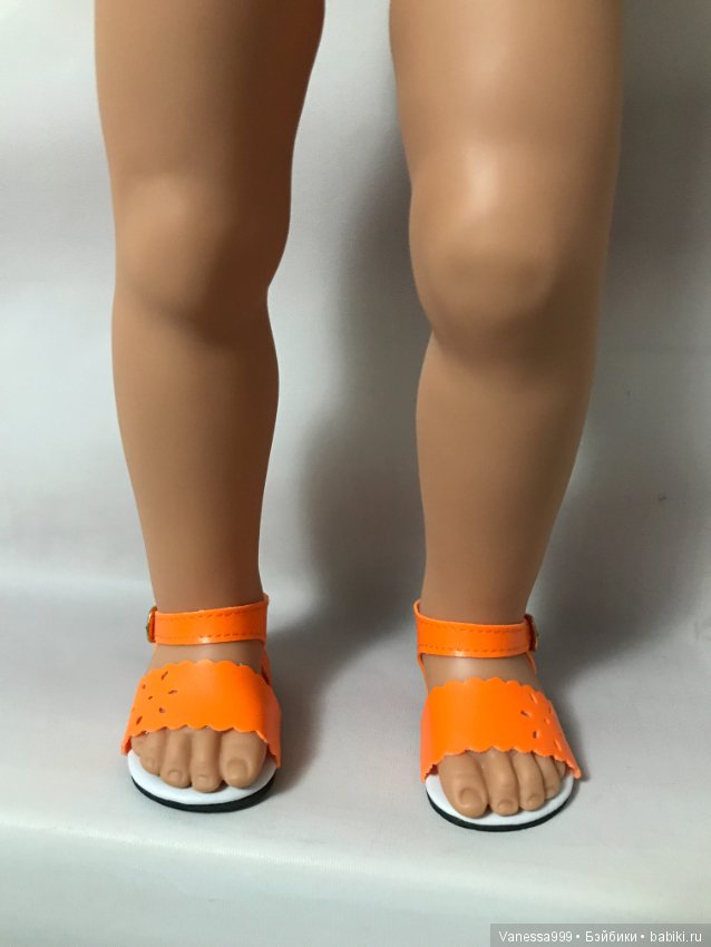 Босоножки для кукол Gotz 42-50 см,American Girl