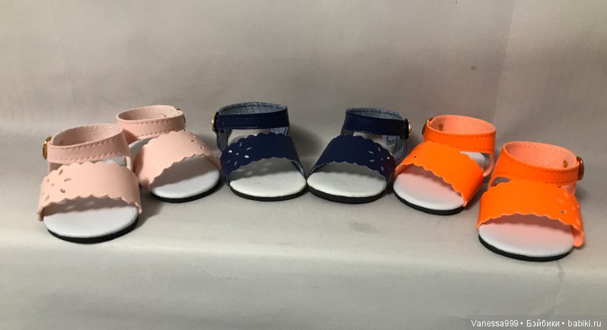 Босоножки для кукол Gotz 42-50 см,American Girl