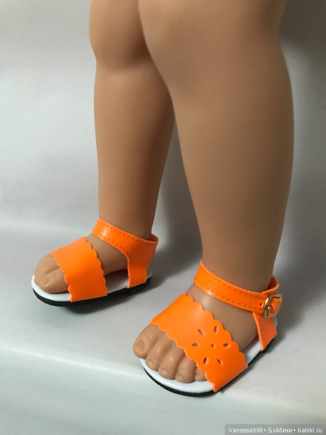 Босоножки для кукол Gotz 42-50 см,American Girl