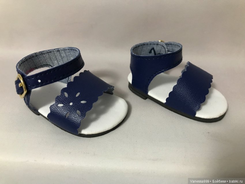 Босоножки для кукол Gotz 42-50 см,American Girl (фото 6)