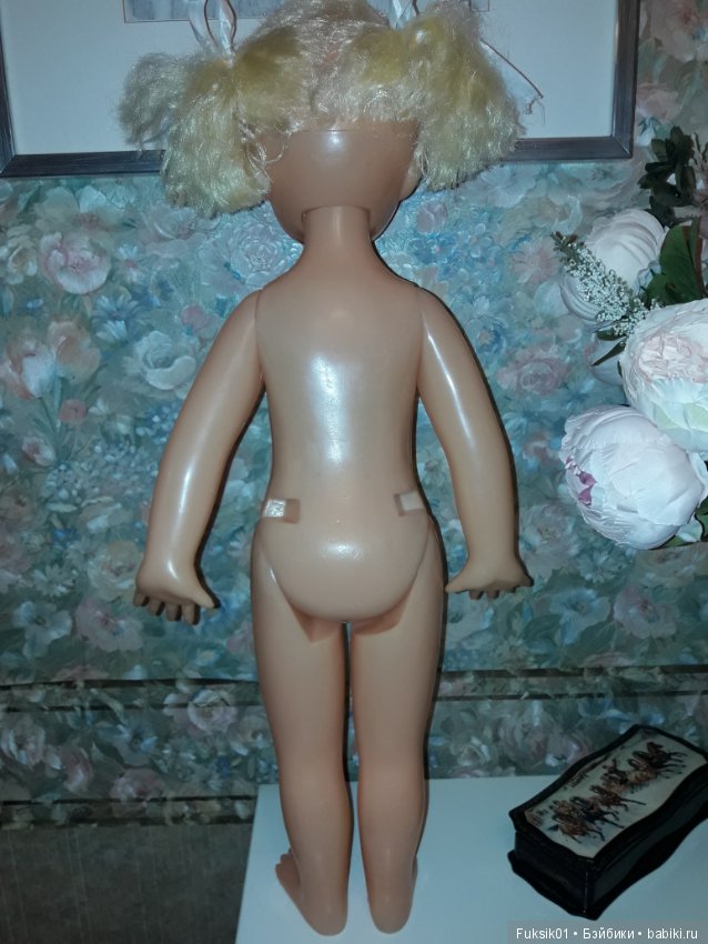 Винтажная кукла и игрушка детства - Кукла Нина, СССР, ранняя, клеймо "слоник" ку