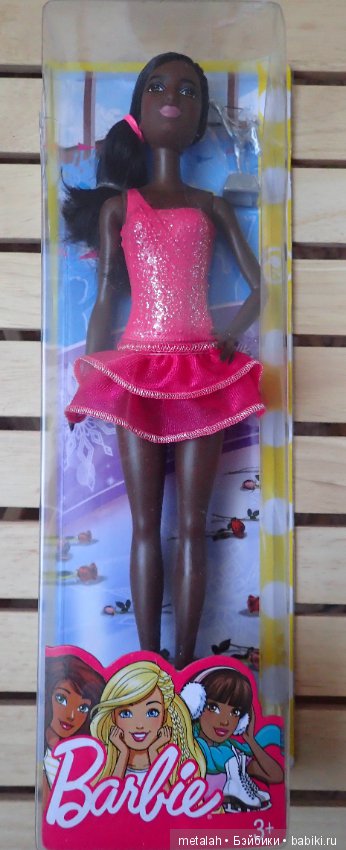 Кукла Barbie из серии "Кем быть" Фигуристка