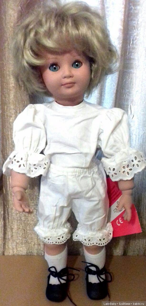 Раритетная шарнирная винтажная девочка Бигги из материала биггидур от WPM (фото 3)