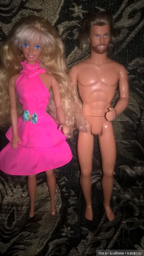 Кен - Shaving fun Ken, Барби с шикарными волосами! 