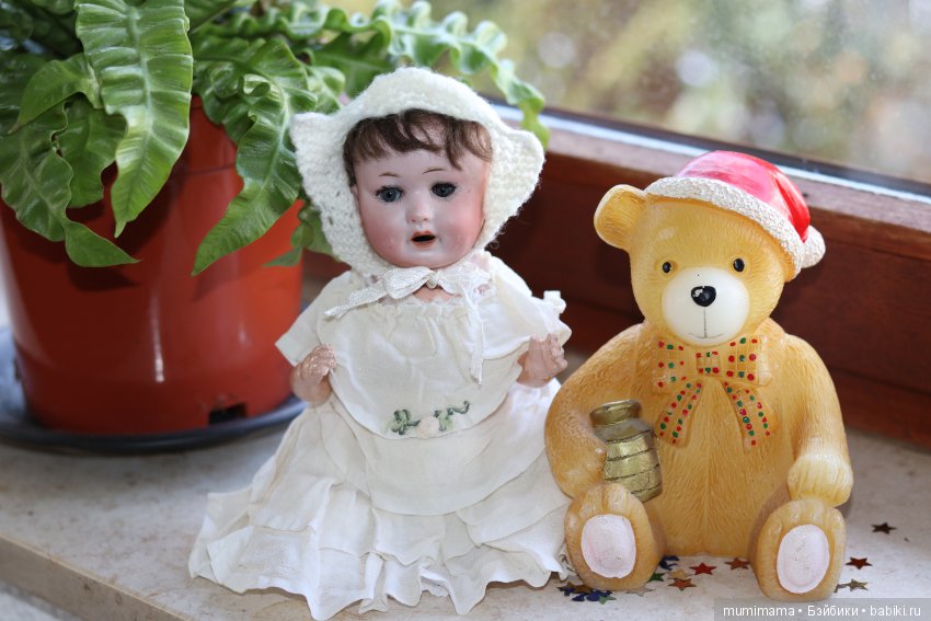 Редчайшая антикварная малышка Дора Ernst Metzler mold 515. Рост 24 см