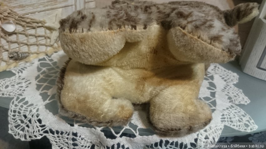 Собачка со щенком,ГДР — Винтажные куклы и игрушки детства (фото 4)