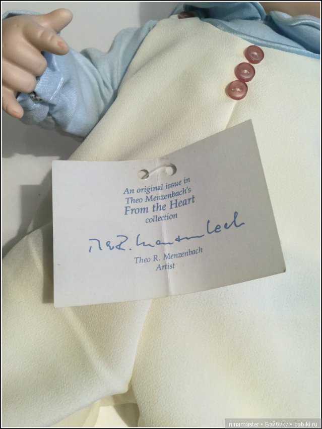 Фарфоровый малыш Erik от Ashton-Drake Gallery (фото 7)