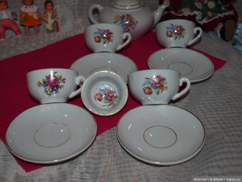 Фарфоровый сервиз ГДР, раритет