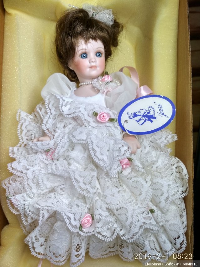 Полностью фарфоровая невеста Джиджи от Jerri McCloud. Рассрочка