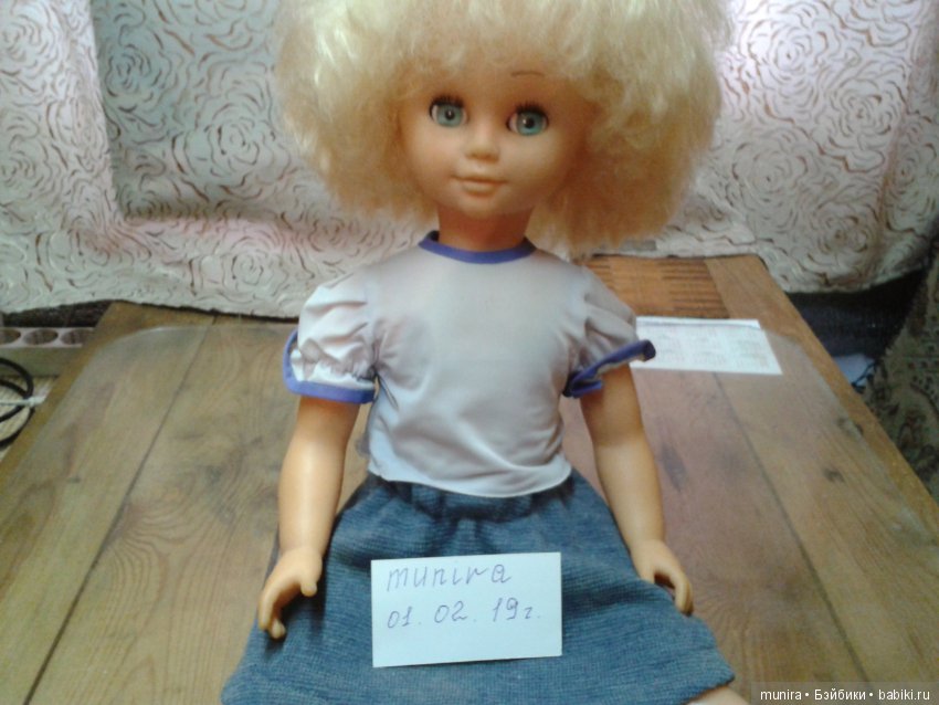 Кукла СССР Оля Донецк — Винтажные куклы и игрушки детства (фото 6)
