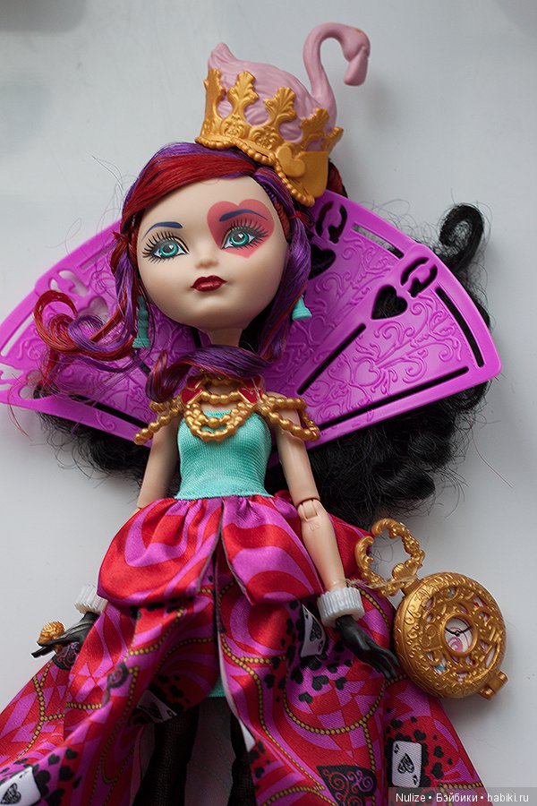 Ever After High Boneca Royal Rebel - Lizzie Hearts Bgj98 - MP Brinquedos