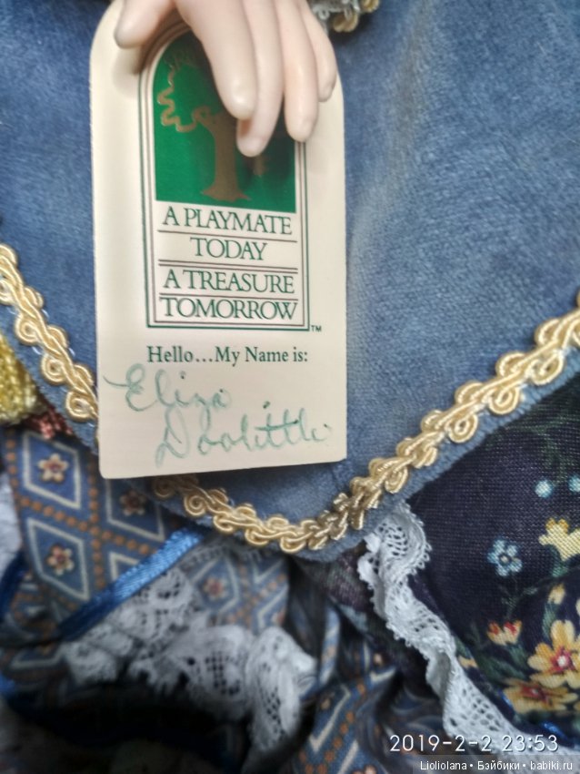 Виниловая кукла Элиза Дулиттл от Robin Woods. 1990 год. Рассрочка (фото 3)