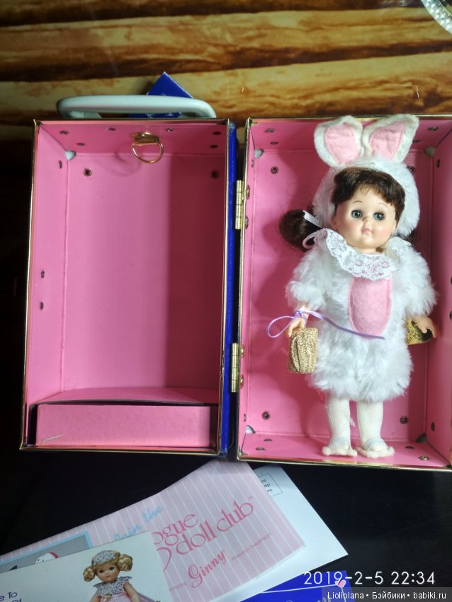 Чемодан-переноска с куклой Джинни от Vogue. Рассрочка