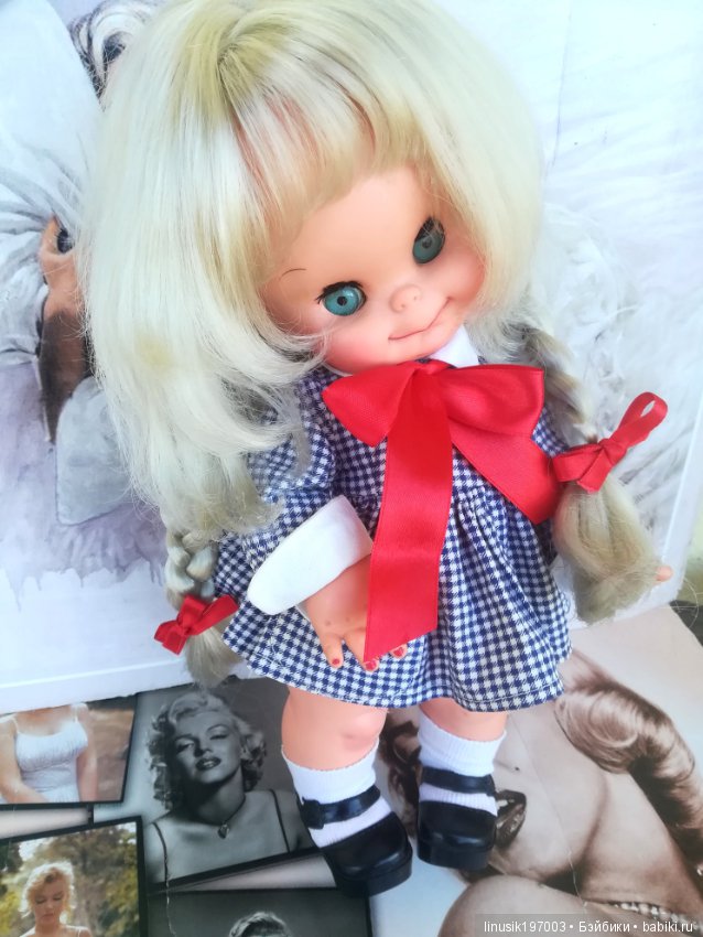 Винтажная кукла Furga Mariannina 1960 (фото 7)