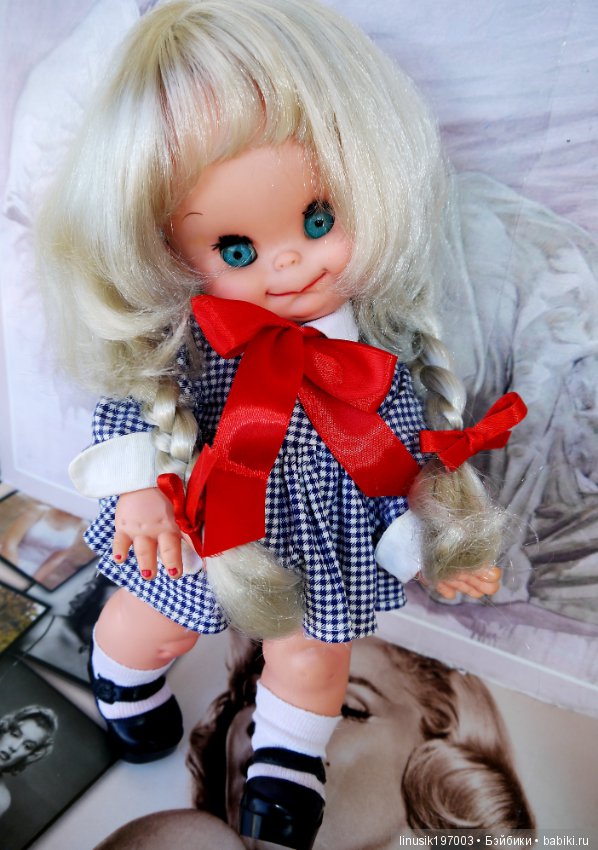 Винтажная кукла Furga Mariannina 1960 (фото 5)